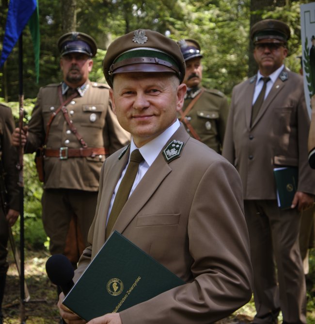 Ryszard Teterycz - Zastępca Nadleśniczego Nadleśnictwa Zwierzyniec.