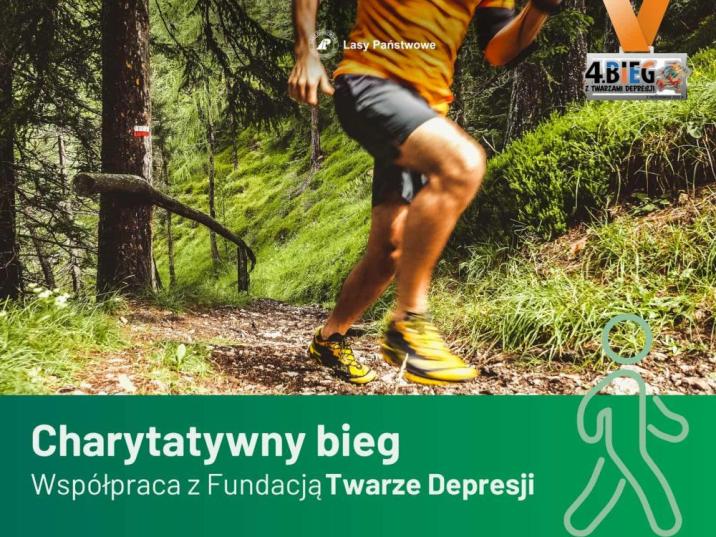 Plakat Biegu z Twarzami Depresji